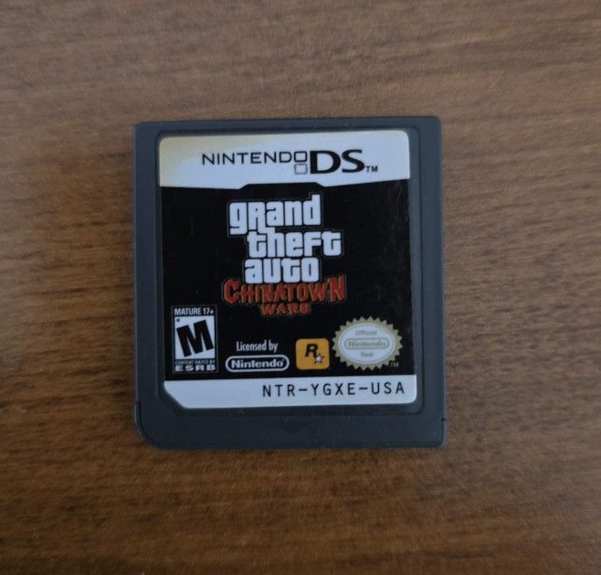 GTA Chinatown Wars For Nintendo DS