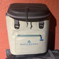Black Sierra 18-can Cooler Backpack
