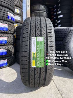 275/55R20 TBB New Set of Tires Installed and Balanced Set de Llantas Nuevas Instaladas y Balanceadas