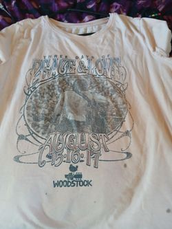 Woodstock t shirt lg