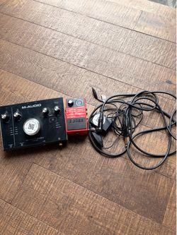 M audio/foot pedal