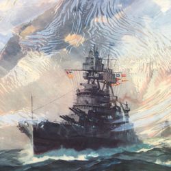 USS Pennsylvania Battleship Print