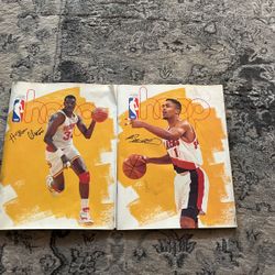 Old Blazer Basketball Programs From The 90’s