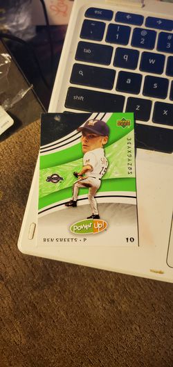 Ben sheets baseball card