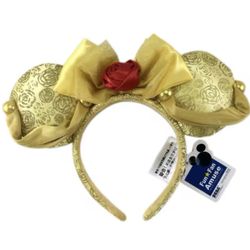 Disney Parks Belle Beauty and the Beast Ears Headband | Disney Ears Headband