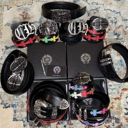 Chrome Hearts Leather Belt multiple sizes 