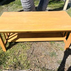 Wooden Coffee Table