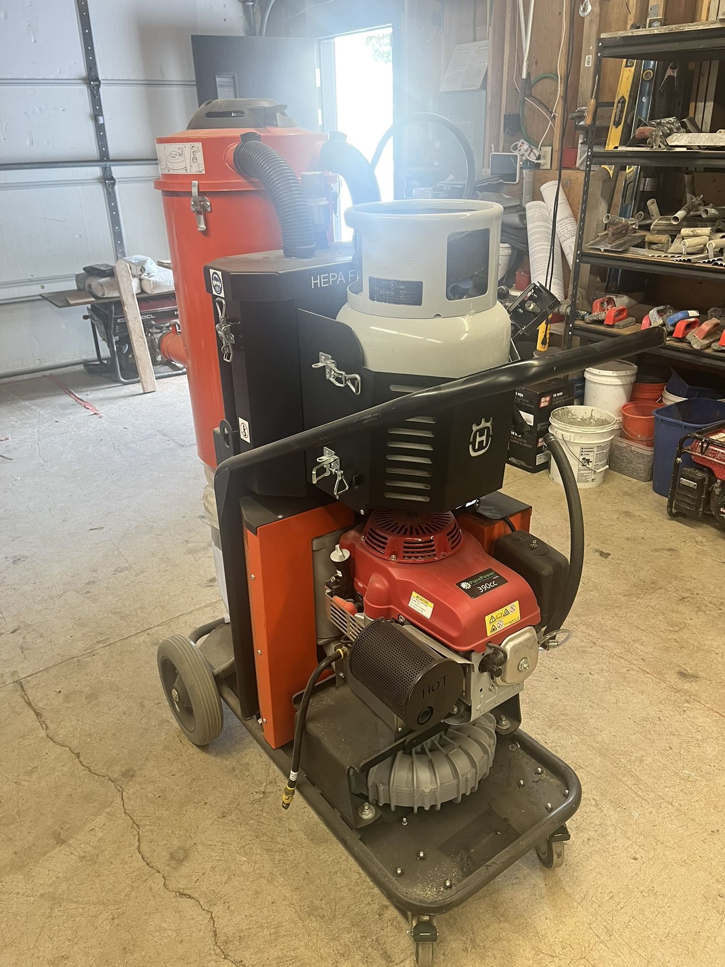 Husqvarna Concrete Hepa Vacuum