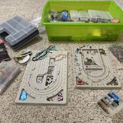 Assorted Bead/Jewelry Box 