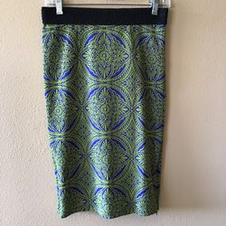 NWOT Anthropologie Maeve Knit Jacquard Pencil Skirt (S)