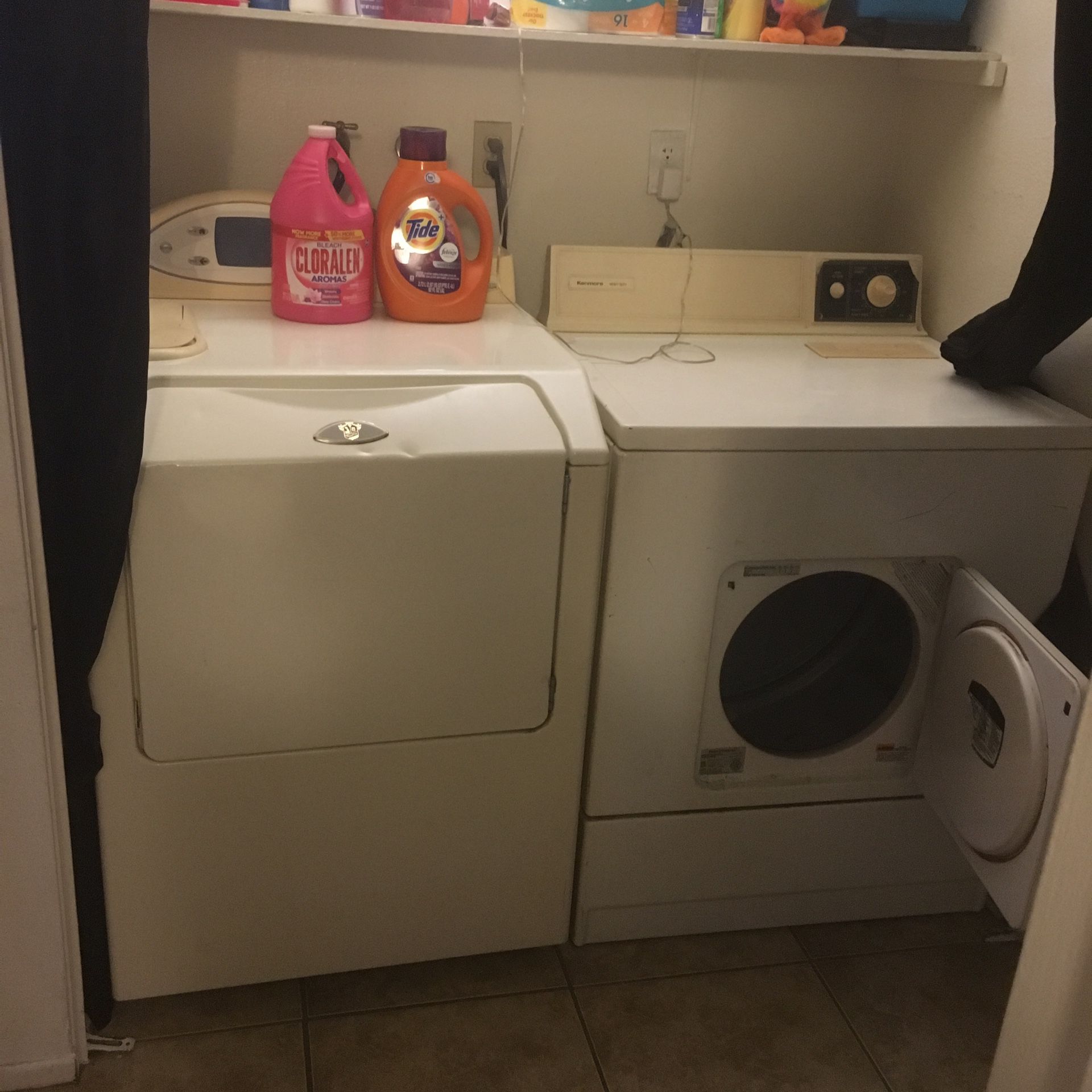 Free working washer and dryer free