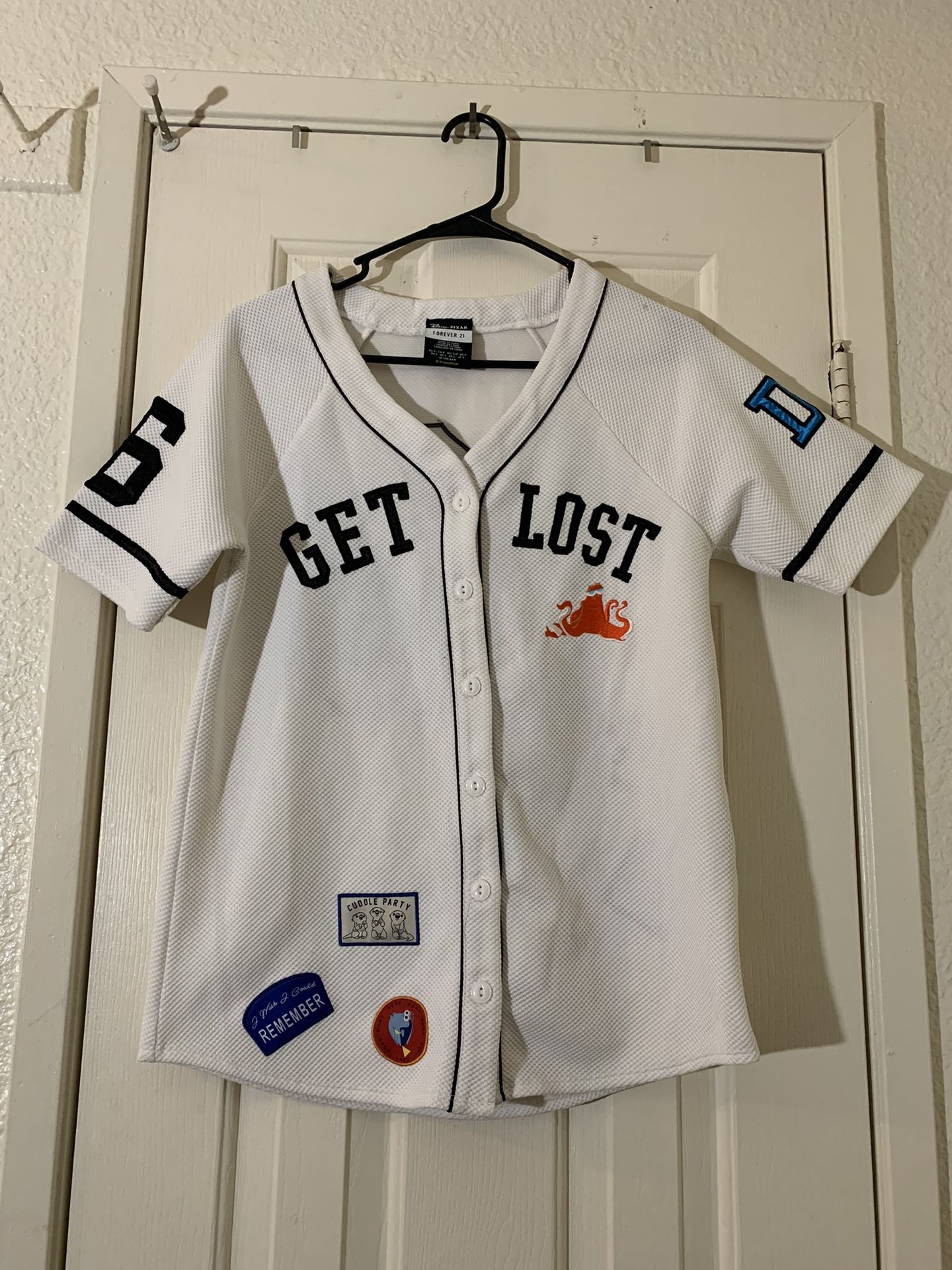 Forever 21 X Disney Pixar Finding Nemo Baseball Jersey-Small