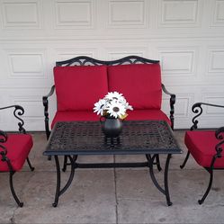 Large Martha Stewart Living Patio Set With NEW Cushions
