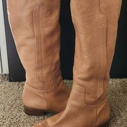 Nine West Knee High Leather Boots 