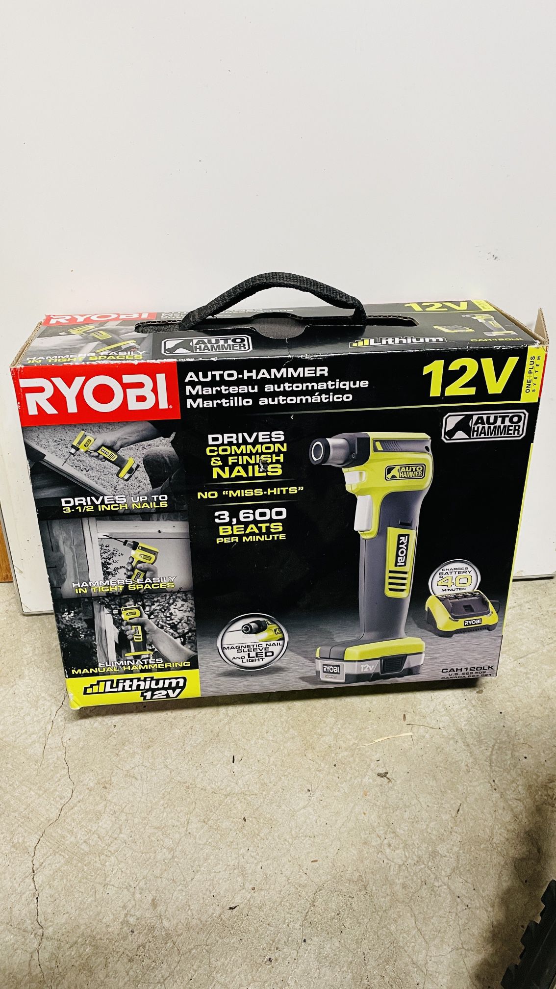 Ryobi Auto Hammer 12 V