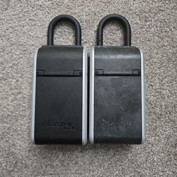 Master Lock Outdoor Key Safe Lockbox - Heavy Duty Combination - 2 Pack