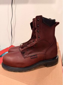 Red Wing steel toe boots
