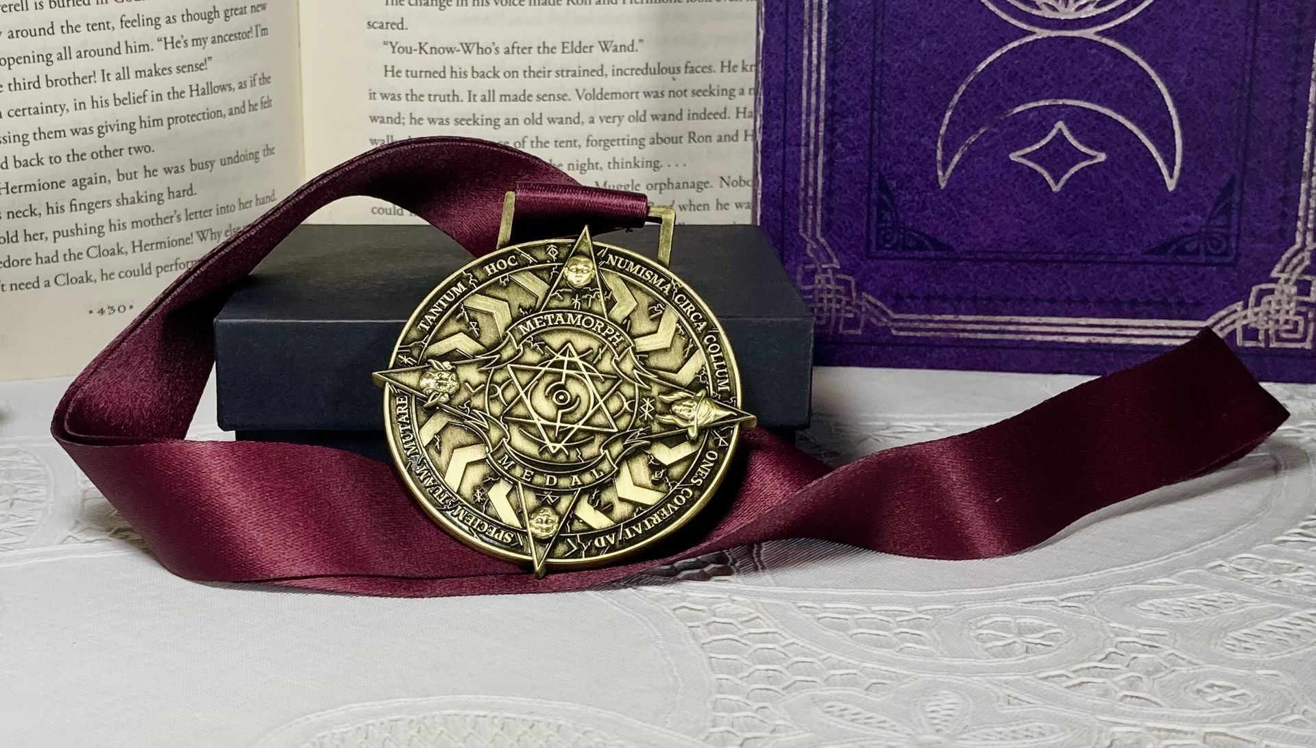 Metamorph Medal By The Wizarding Trunk Collectible Metal Medal Harry Potter Item!