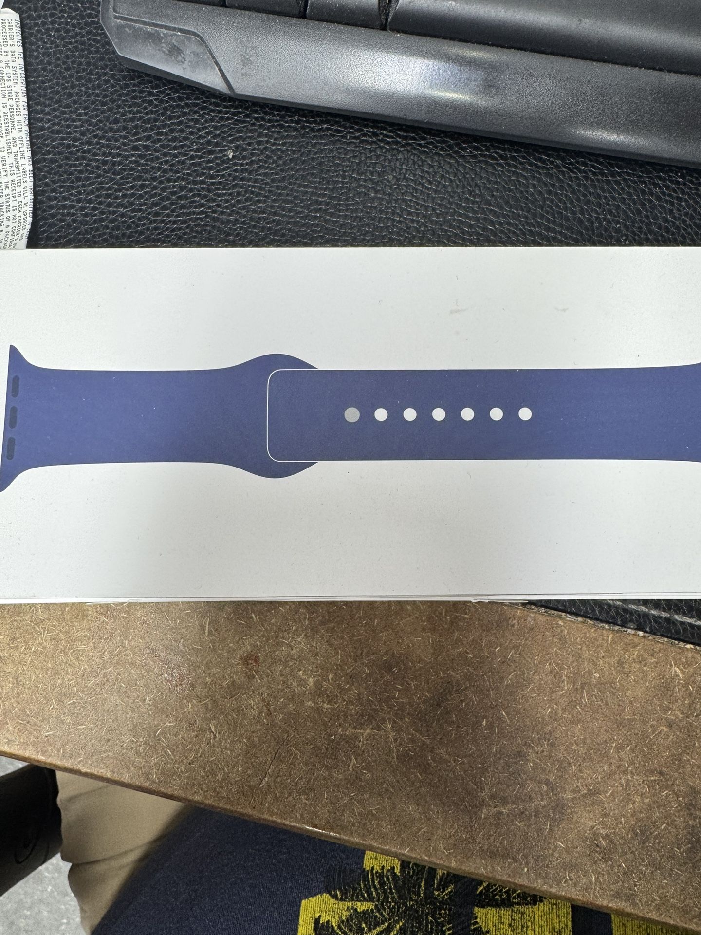 Mxle3am/a Apple Watch 42mm Denim Sport Band S/m