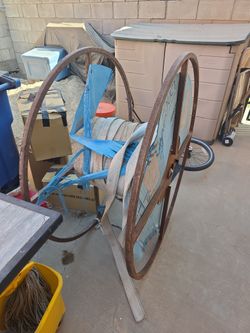 Spool For Underground Wire Pulling
