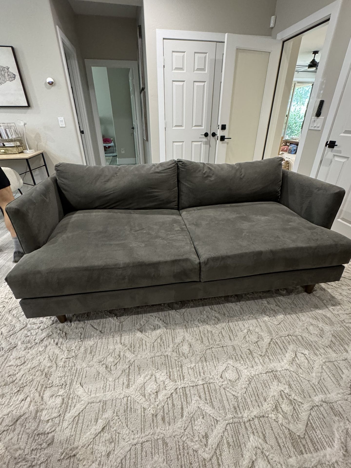 Dark Grey Couch - Almost New!