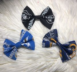 NFL Handcrafted bows
