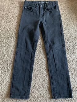 TCP Boy jeans size 8 Skinny black with adjustable waist