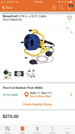 Plumbing snake