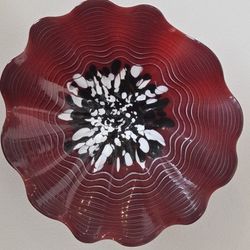 Hand Blown Glass Flower