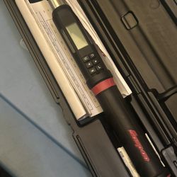 Snap-on Tools 1/2" Drive Flex-Head TechAngle® Torque Wrench (12.5-250 ft-lb) (Black)