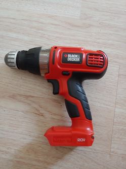 Black n decker ssl20 20v drill. Needs repair. No accessories