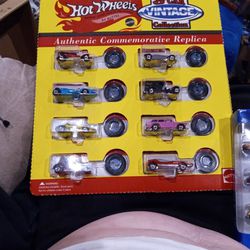 Hot Wheels Vintage Collection From 1993 And The Other Set From 2003