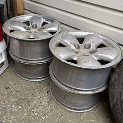Set of 4 Alloy Rims – 20” 5-Lug Wheels – OEM Style