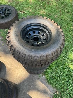 Tires of various sizes
