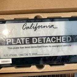 Reviver Digital License plate - Used/good Condition