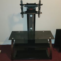 TV Stand With 42" Sony Bravia & 32" RCA TV