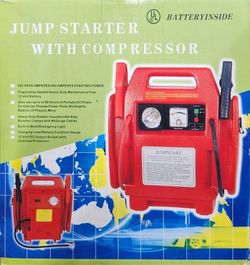 Jump Starter With Air Compresor 
