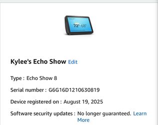 Amazon Echo Show 8