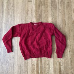 vintage orvis womens sweater 100% wool Size M