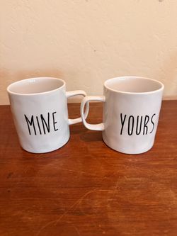 MINE & YOURS Coffee Mug Set