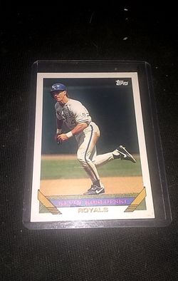 Royals baseball card