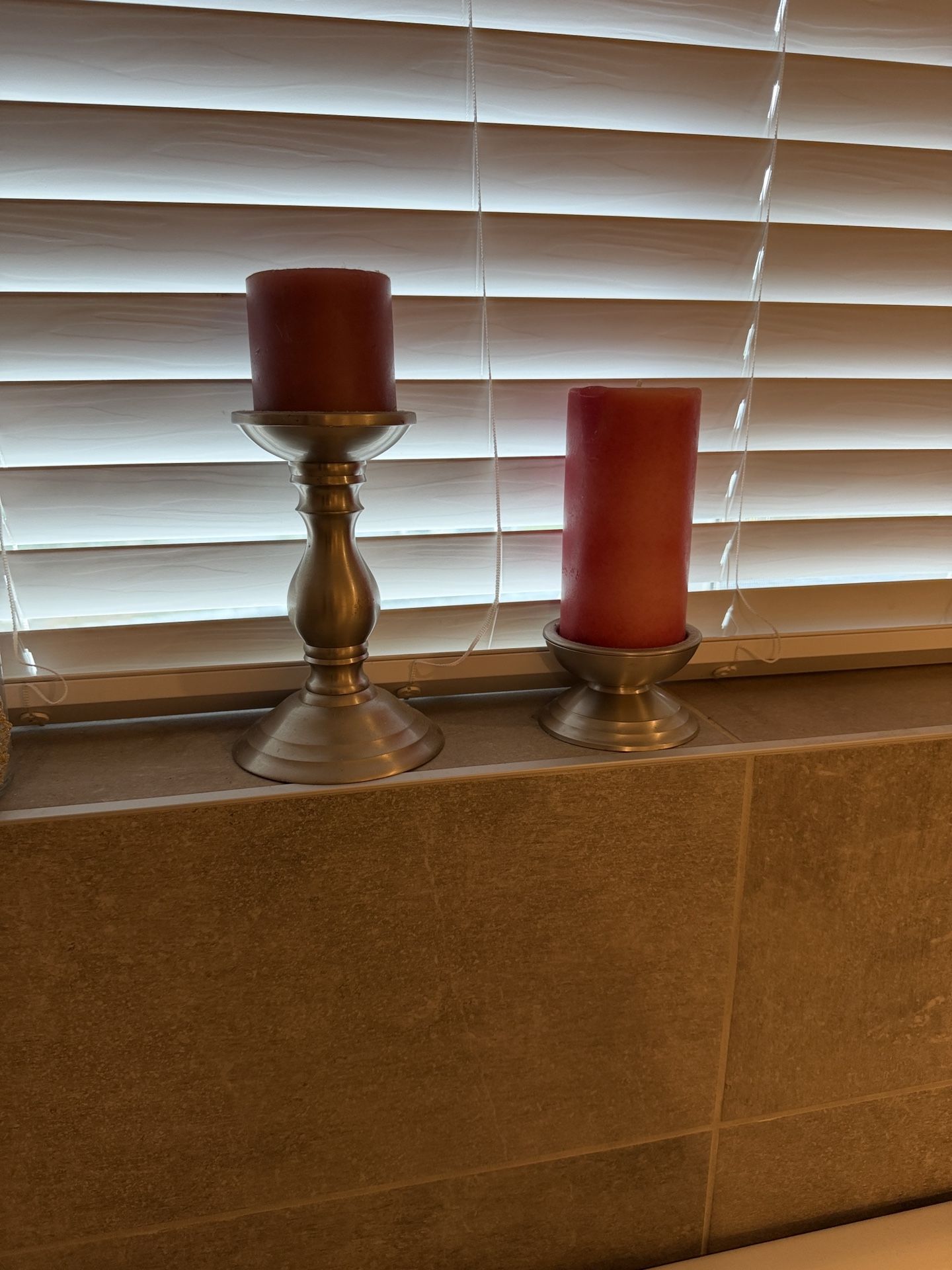 Candle Holders And Candles