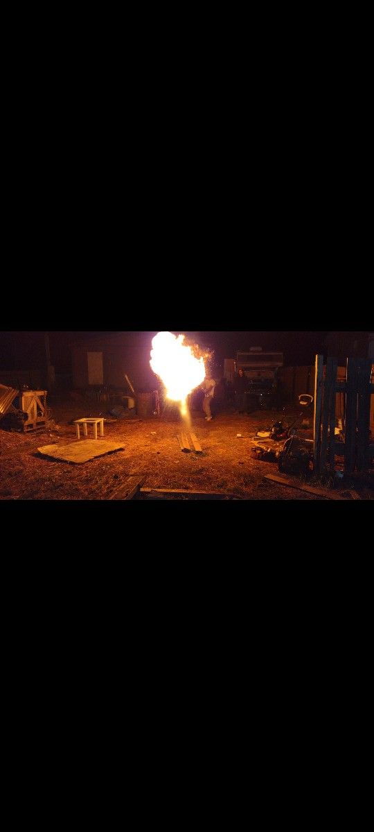 hand held professional pyrotechnics unit