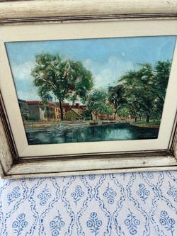 Original oil painting Montreal signed