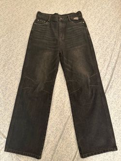 Ditch la noir baggy denim jeans 30x32