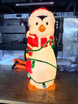 Christmas penguin