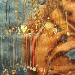 30+ Pendant Necklaces $2 Each