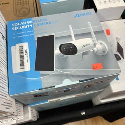 Solar Wireless Security Camera