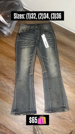 Purple jeans
