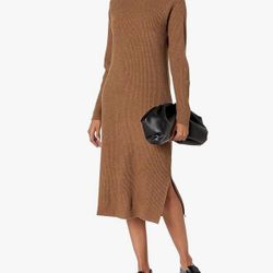 The Drop Women's Renata Rib Midi Dress   